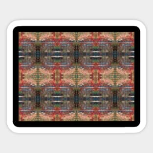 Abstract Pattern 18  - Landscape Orientation Sticker